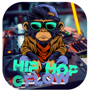 template radio station logo with logo hiphop