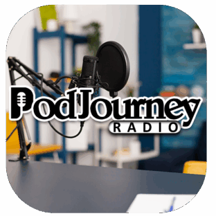 template radio station logo with logo pod